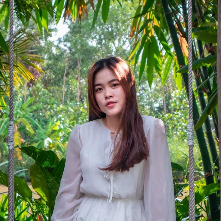 Portrait of Nova Rivera, group coordinator and fusion cooking expert